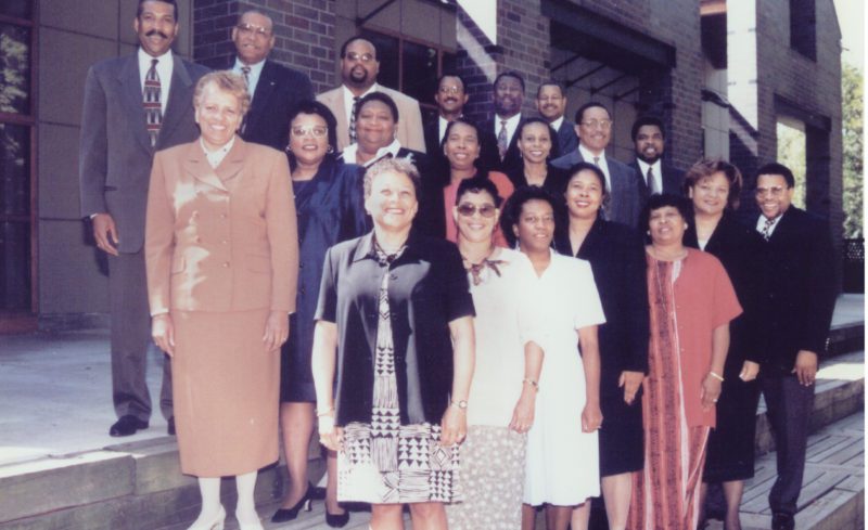 Photograph of the founding members of the African American Community Fund