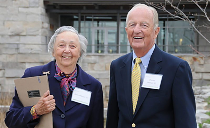 Photograph of Charles and Anne Hillman