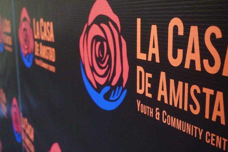 External walls at La Casa De Amistad