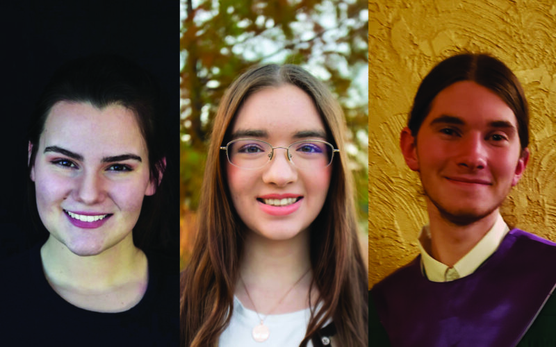 Photo grid of scholarship recipients