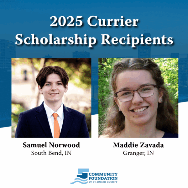 Photo grid of scholarship winners
