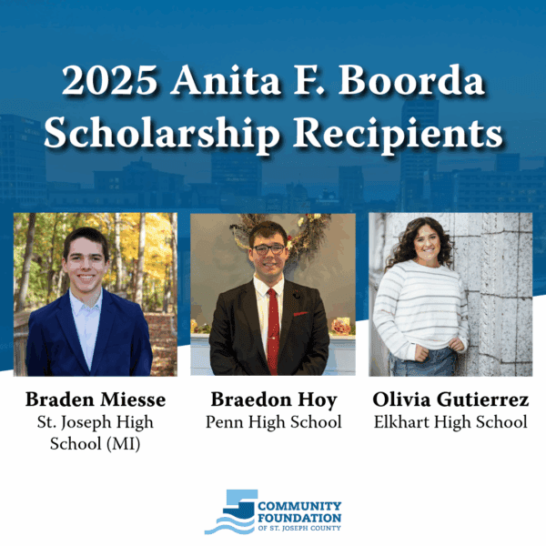 Photo grid of scholarship winners
