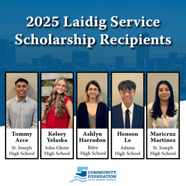 Photo grid of scholarship winners