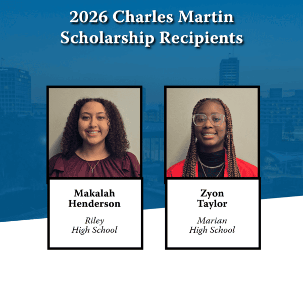 Photographs of 2026 Charles Martin Scholarship recipients