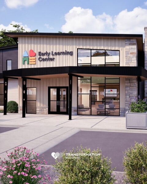 Rendering of the new Transformation Ministries Early Learning Center