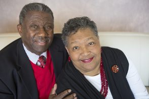 Photograph of Raymond and Virginia Calvin