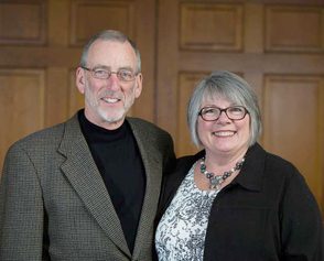 Photograph of Greg and Mary Downes
