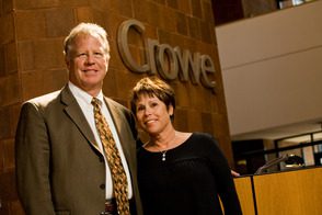 Photograph of David and Pam Jarrett