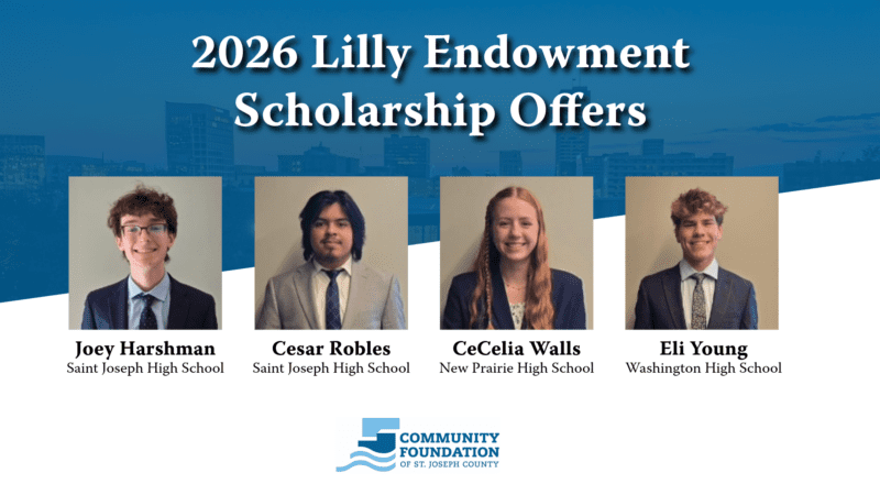Photographs of 2026 Lilly Scholarship recipients
